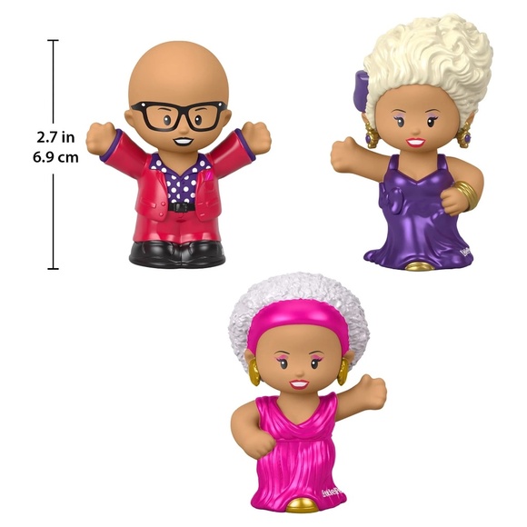 Fisher Price Little People RUPAUL Drag Race Special Edition Collector Figure Set - Picture 12 of 16